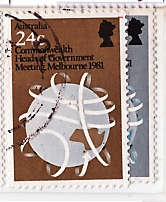 AUSTRALIA 1981 COMMONWEALTH HEADS OF GOVERNMENT MEETING SET OF 2 VFU.SG 831-32