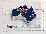 AUSTRALIA 1981 AUSTRALIA DAY 22c VFU.SG 765