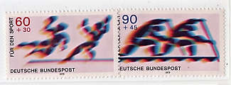 GERMANY WEST 1979 SPORT PROMOTION FUND SET OF 2 LMM. SG 1890-91