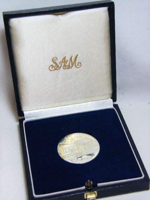 1985 RSA proof silver R1 - parliament