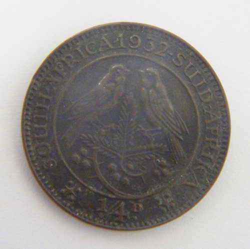 SA Union 1932 Farthing EF