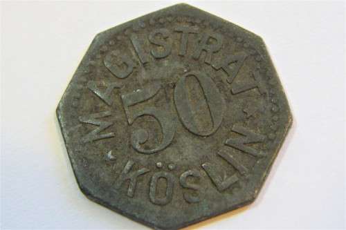 Germany Köslin - Koszalin Poland Magistrat 50 German notgeld