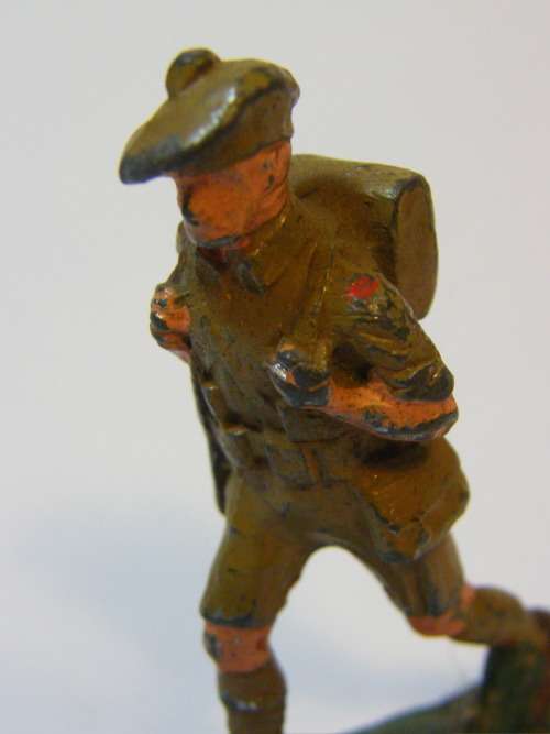 Vintage lead toy soldier