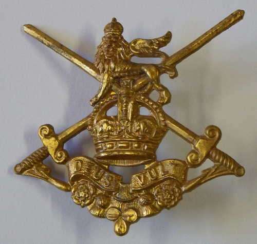 Great Britain Junior Leaders Training Regiment General service corps cap badge