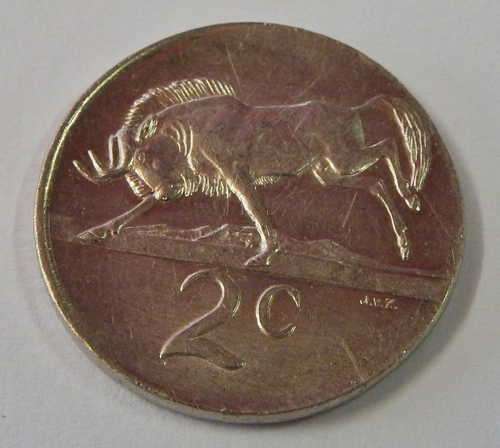 Error coin 1989 two cent coin on 1 cent planchet - Very Unusual