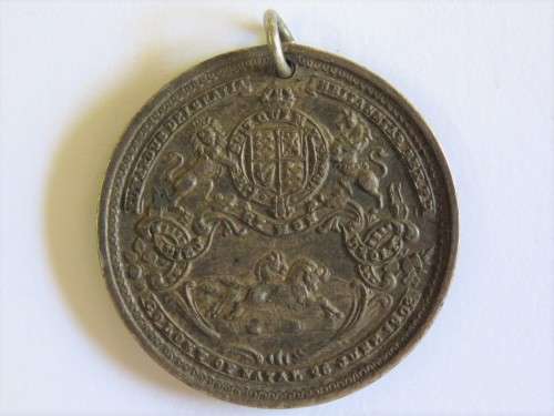 Coronation medal for Edward 7 - Colony of Natal - 26 June 1902