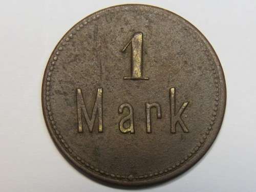 South West Africa 3 kompagnie 1 mark coin/token