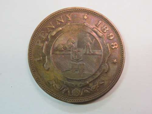 ZAR 1898 Kruger penny