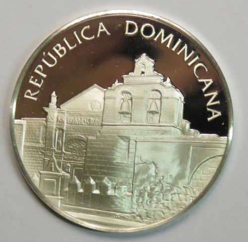 Dominica United Nations proof sterling silver medallion - Weighs 11,7 grams