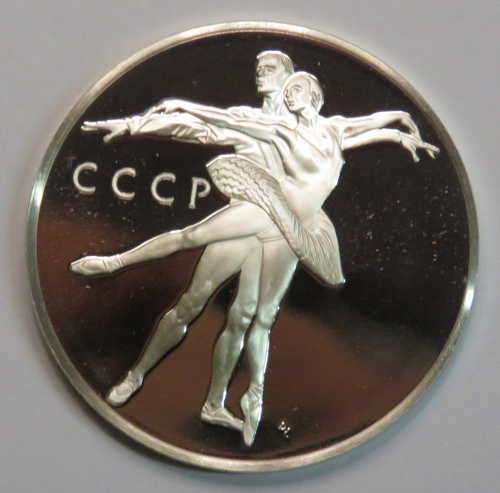 USSR Russia United Nations proof sterling silver medallion - 13,5 Grams