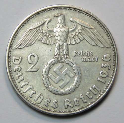 2 Mark 1936D Third Reich  - AU