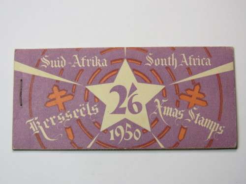 1950 booklet with 19 Xmas stamps
