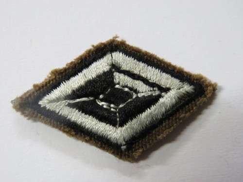 SWA Territorial Force Officer/staff Sergeant Rank badge - Large type