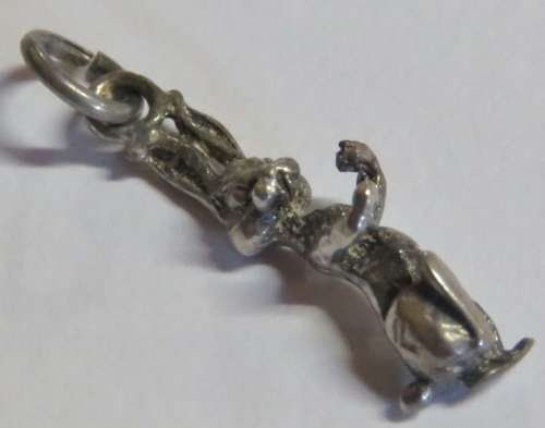 Silver Rabbit charm