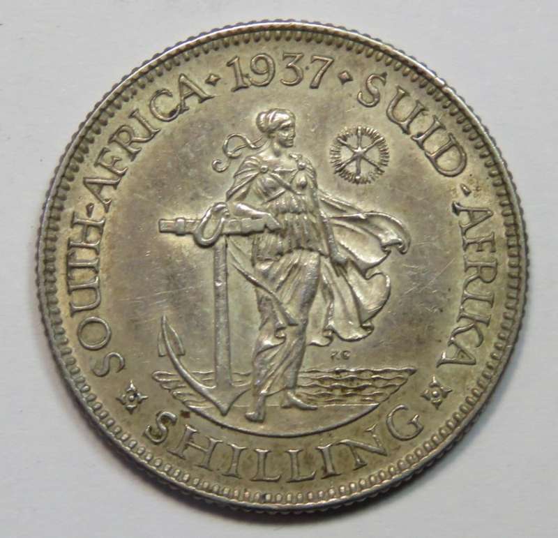 1937 Shilling - AU+