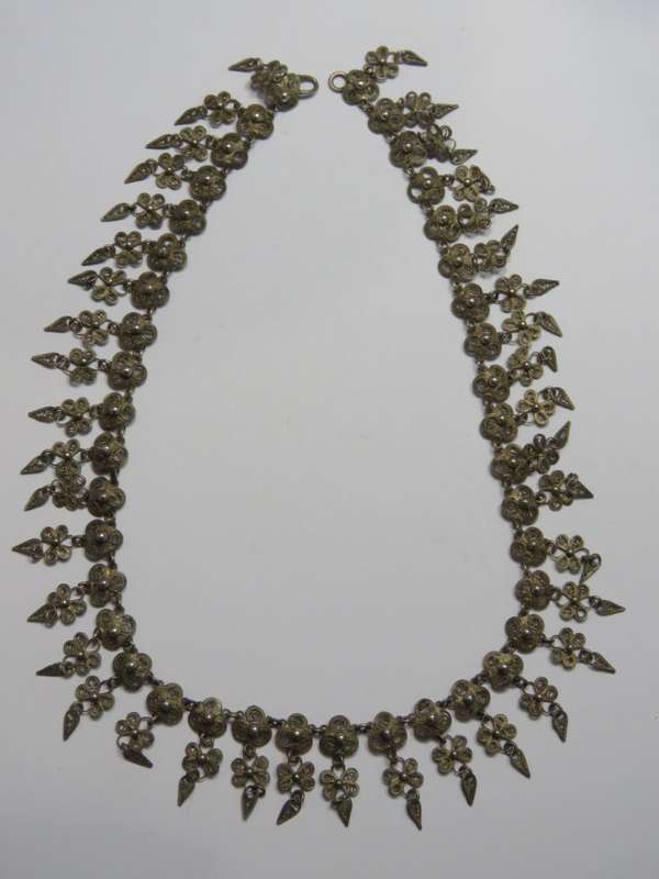 Silver filigree necklace - 33grams - A work of art