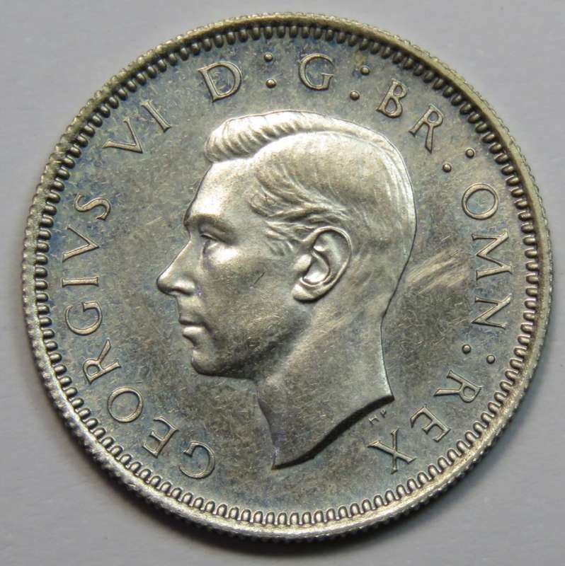 1951 Proof Six Pence