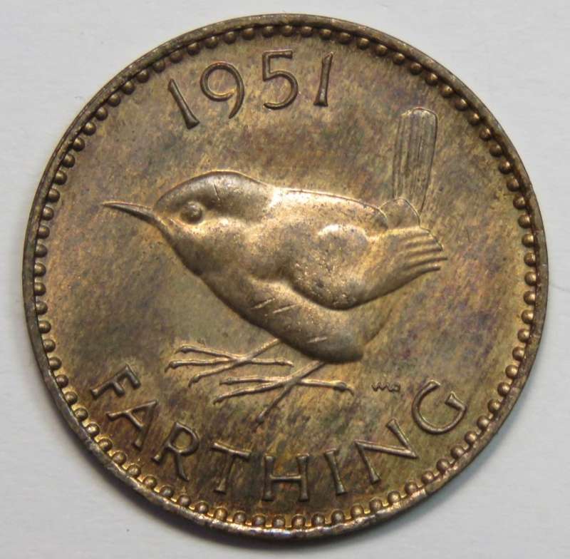 1951 Proof Farthing