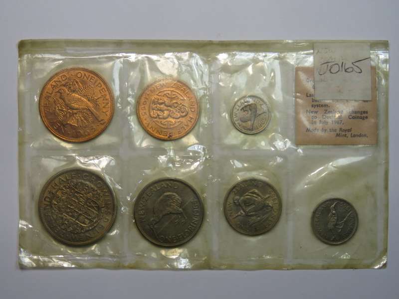 1965 New Zealand mint set