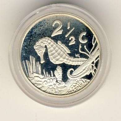 RSA 1997 Silver Seahorse Tickey - Proof and untouched with certificate unopened no 2233 - still seal