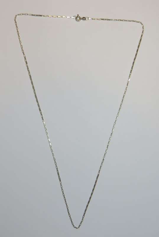 Sterling silver chain 60 cm long
