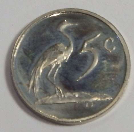 1989 RSA Proof 5c - Only 35540 minted