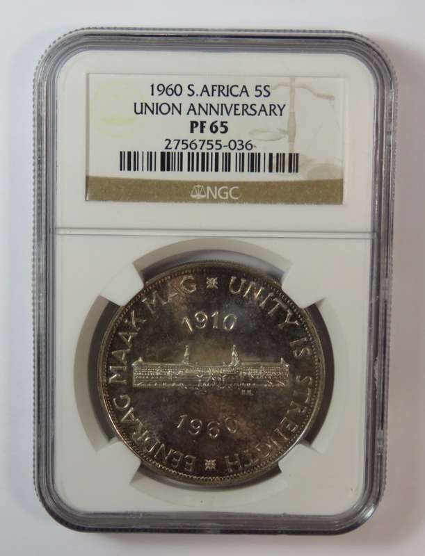 1960 Graded crown PF 65 by NGC