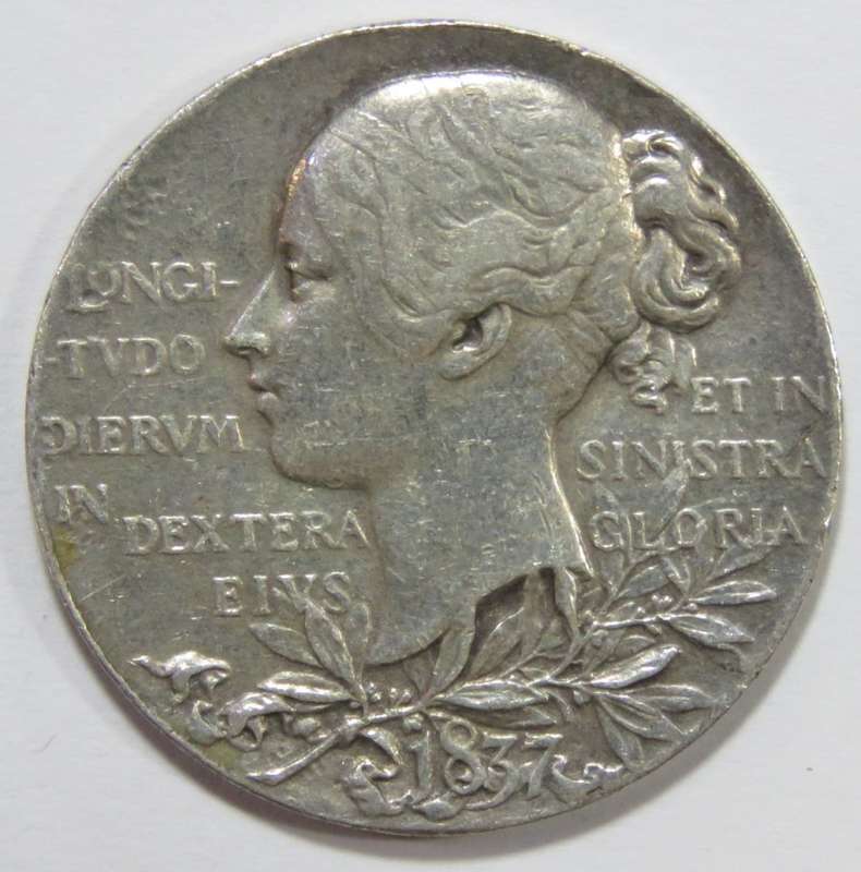 1837 to 1897 Jubilee medallion - Victoria