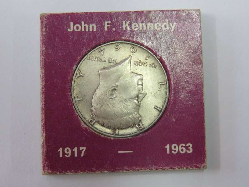 1964 USA Silver Kennedy half dollar