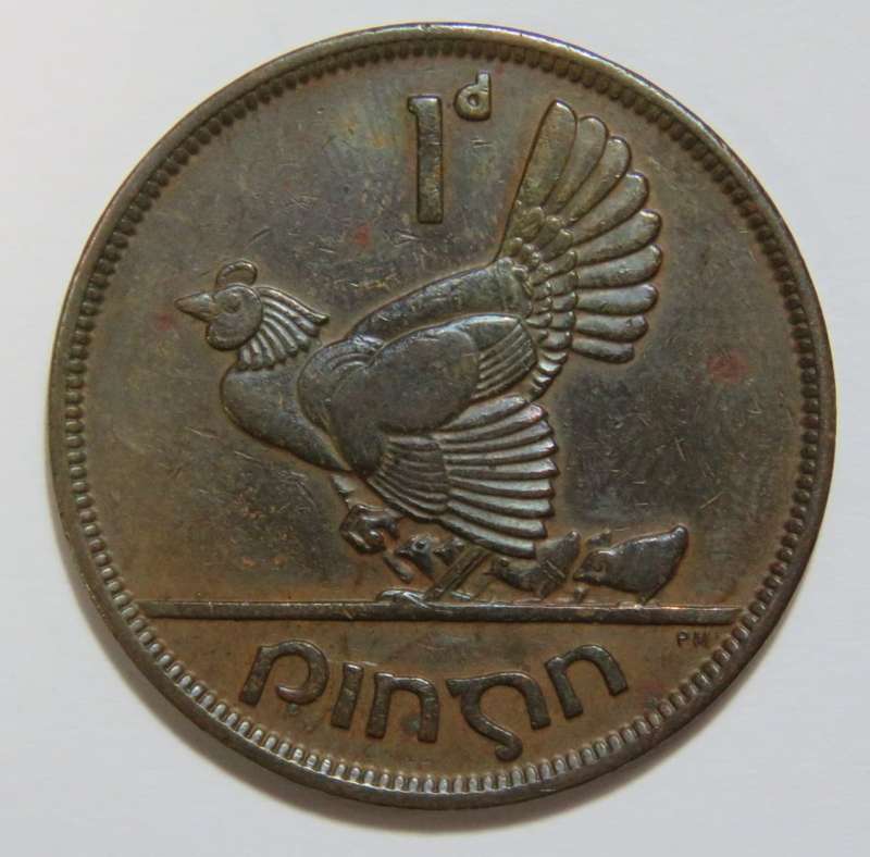 Ireland 1948 penny - Excellent