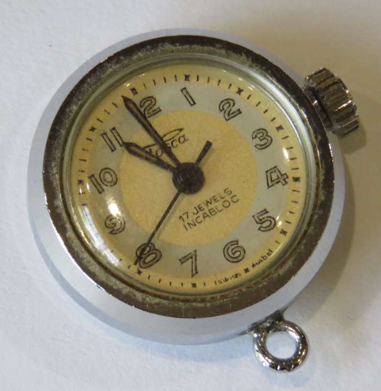 Nurse`s watch Tosca Swiss made wind up pendant watch - Working