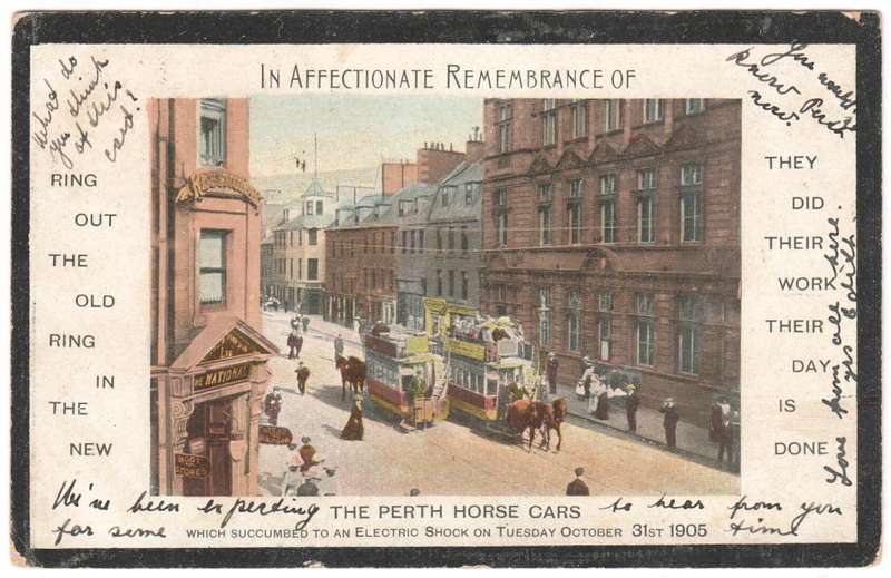 1910 Postcard with Bedford postmark