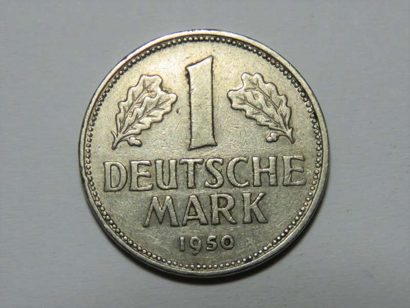 1950 Germany G 1 mark - XF