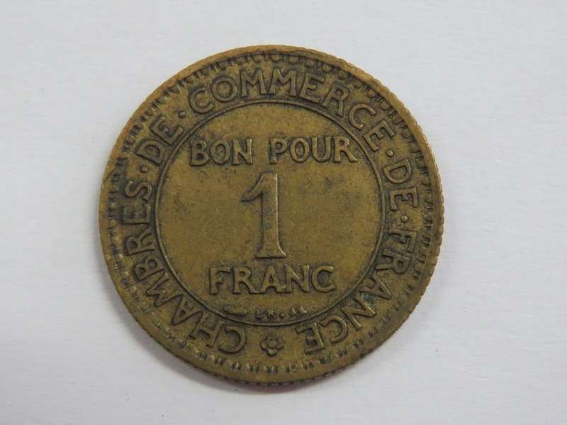 1927 France 1 franc - VF+