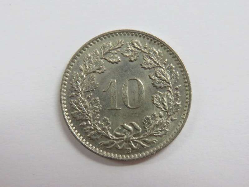1955 Switzerland 10 rapper - AU