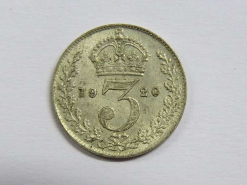 1920 British 3pence - AU