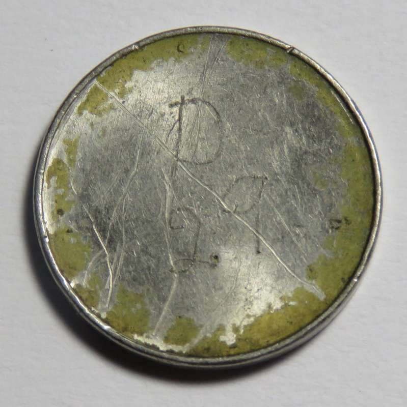 General Post Office 5 cent token - number D 29