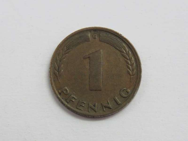1949 Germany G 1 pfennig - XF