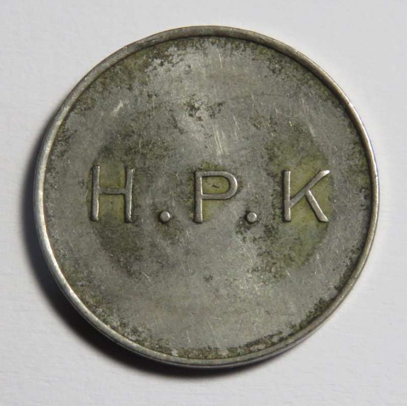 General Post Office 10 cent token - number D 31