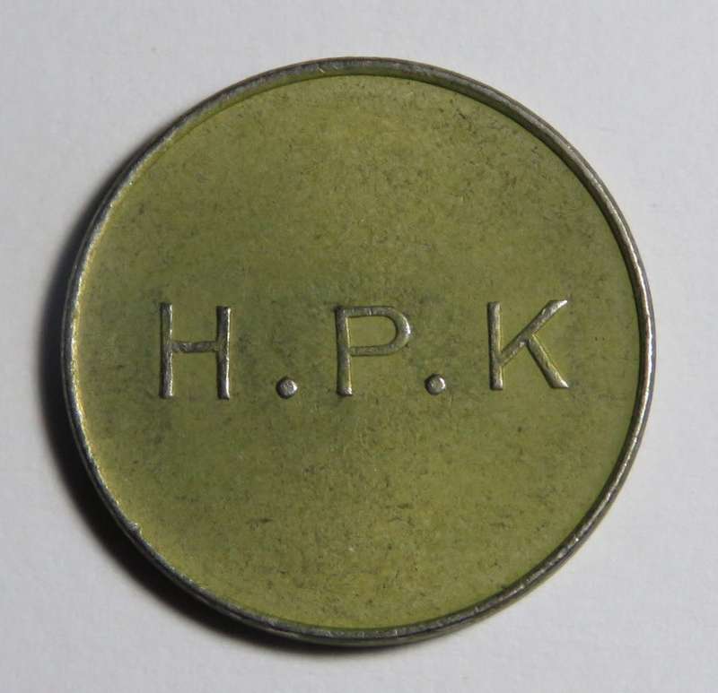 General Post Office 10 cent token - number D 41