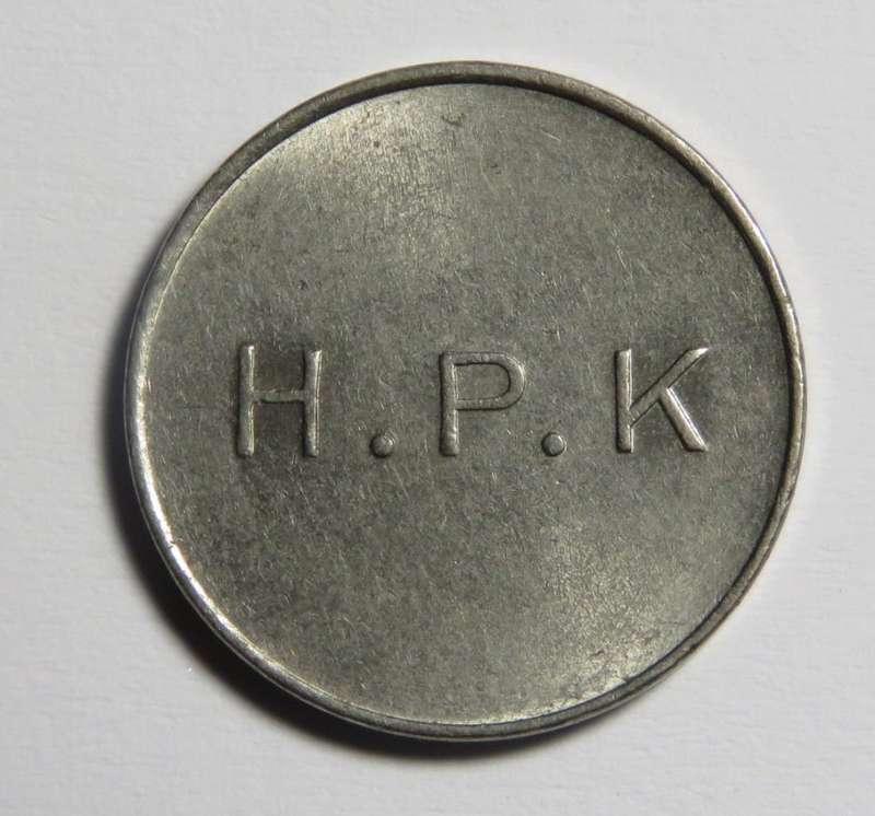 General Post Office 10 cent token - number L 261