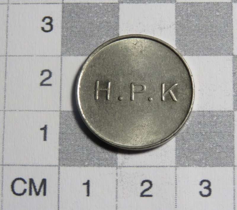 General Post Office 10 cent token - number L 261