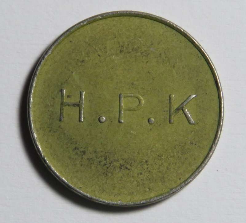 General Post Office 10 cent token - number D 45 - book value R525
