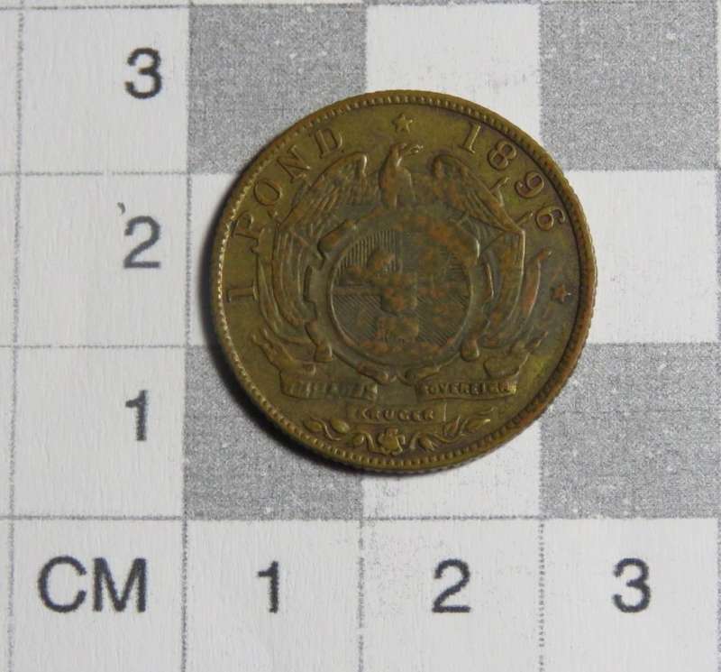 1896 Kruger Imitation Sovereign