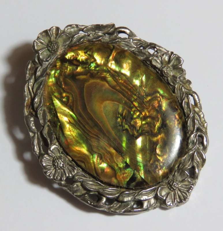 Mother of pearl brooch