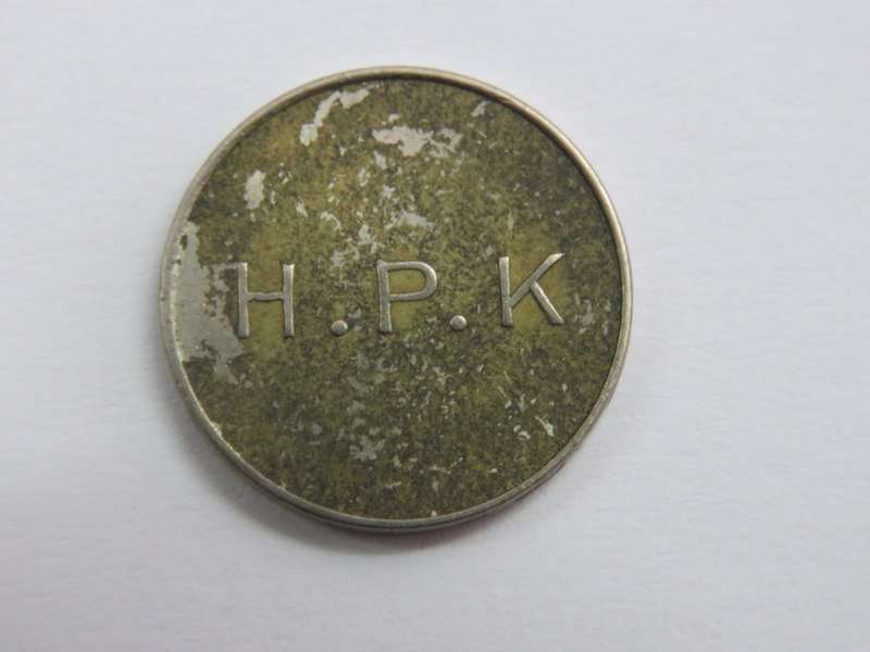 General Post Office 10 cent token - Number D 29