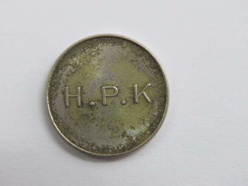 General Post Office 10 cent token - Number D 30