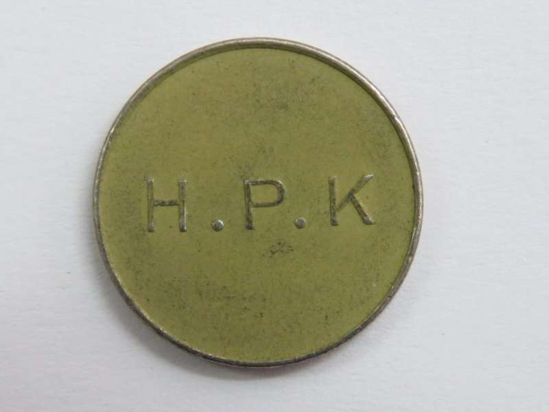 General Post Office 10 cent token - Number D 43