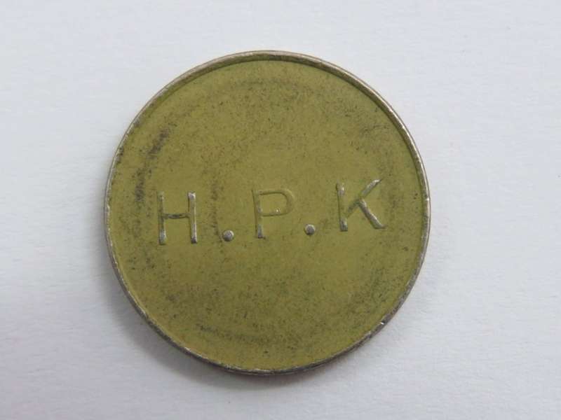 General Post Office 10 cent token - Number D 40