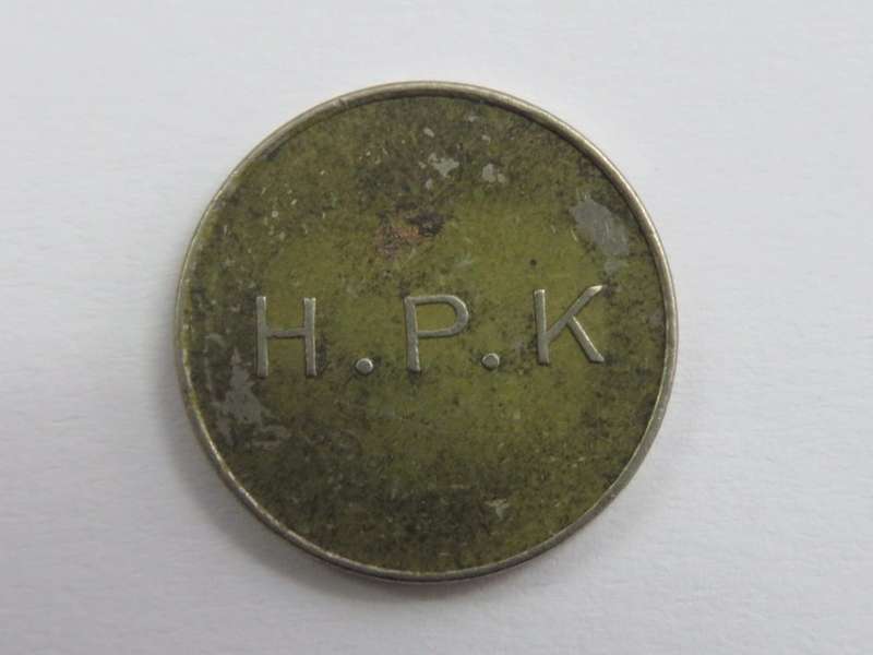General Post Office 10 cent token - Number D 28